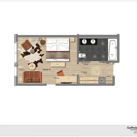 Golfhotel Les Hauts De & מלון 4*